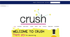 Desktop Screenshot of crush-foods.com